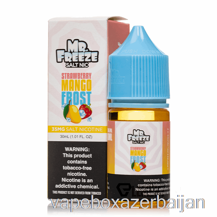 E-Juice Vape Strawberry Mango Frost - Mr Freeze Salts - 30mL 35mg